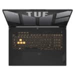 ⁦لابتوب أسوس TUF Gaming FX707VV-HX132 بمعالج إنتل كور i7-13620H، ذاكرة 32 جيجابايت، قرص SSD بسعة 1 تيرابايت، شاشة 17.3 بوصة فل إتش دي IPS بتردد 144 هرتز، بطاقة رسومات NVIDIA GeForce RTX 4060 سعة 8 جيجابايت، نظام Free DOS – لون ميكا جراي⁩ - الصورة ⁦5⁩