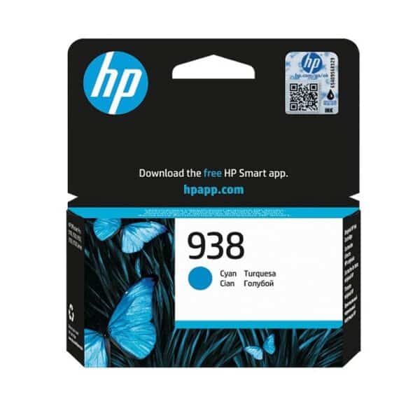 خرطوشة حبر اتش بي 938 لون سماوي 4S6X5PE عالية الإنتاجية - التوريد خلال 7 ايام