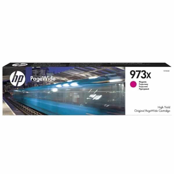 خرطوشة حبر اتش بي 973X لون أرجواني F6T82AE عالية الإنتاجية - التوريد خلال 7 ايام