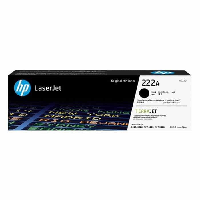 094004060087 HP 222A Black Original LaserJet Toner Cartridge, W2220A - Delivery within 7 days - Image 1