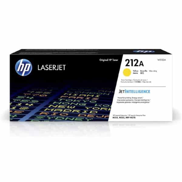 HP 212A Yellow Original LaserJet Toner Cartridge, W2122A - Delivery within 7 days