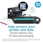 ⁦خرطوشة حبر لون أسود أصلي من إتش بي 508A (CF360A) ليزر جيت - التوريد خلال 7 ايام⁩ - الصورة ⁦5⁩