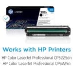 ⁦خرطوشة حبر لون أسود أصلي من إتش بي 307A (CE740A) ليزر جيت - التوريد خلال 7 ايام⁩ - الصورة ⁦2⁩