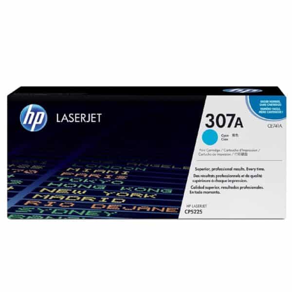 خرطوشة حبر لون سماوي أصلي من إتش بي 307A (CE741A) ليزر جيت - التوريد خلال 7 ايام
