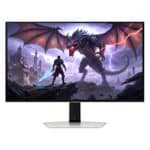 شاشة سامسونج G6 OLED الذكية للألعاب، أوديسي فلات، 27 بوصة QHD 2K OLED، معدل تحديث 360Hz، زمن استجابة 0.03ms، فضي