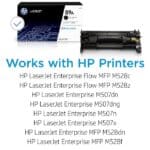 ⁦خرطوشة حبر اتش بي 89A لون أسود CF289A عالية الإنتاجية - التوريد خلال 7 ايام⁩ - الصورة ⁦2⁩