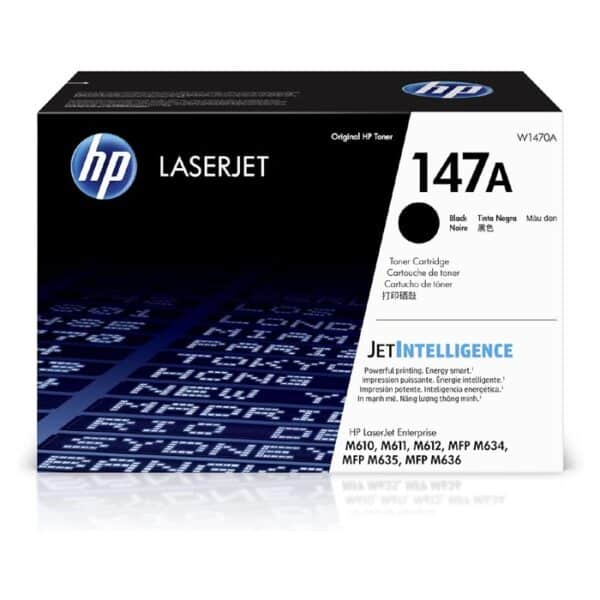 HP 147A Black Original LaserJet Toner Cartridge, W1470A – Delivery within 7 days