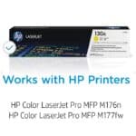HP 130A Yellow Original LaserJet Toner Cartridge (CF352A) – Delivery within 7 days - Image 2