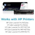 HP Toner 201A Magenta, CF403A, For M252, M277 - Delivery within 7 days - Image 2
