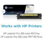 ⁦خرطوشة حبر اتش بي 131a, أصفر, CF212A -التوريد خلال 7 ايام⁩ - الصورة ⁦2⁩