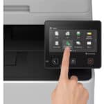 ⁦طابعة كانون آي-سينسيس LBP633CDW الليزرية الملونة ذات الوظيفة الواحدة مع اتصال بلوتوث وواي فاي ومنفذ سلكي⁩ - الصورة ⁦3⁩