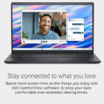 Dell 15 Laptop DC15250 – 15.6" Display, Intel Core 3 100U, 8GB DDR4 RAM, 512GB SSD, DOS – Carbon Black - Image 5