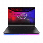 لايتوب ASUS ROG G835LW- مع معالج  Ultra 9-275HX/ ذاكرة RAM سعة 32 جيجابايت/ قرصSSD سعة 1 تيرابايت/ RTX 5080/بشاشة 18بوصة IPS بتردد 240Hz/ نظام ويندوز 11 هوم/ اللون الاسود