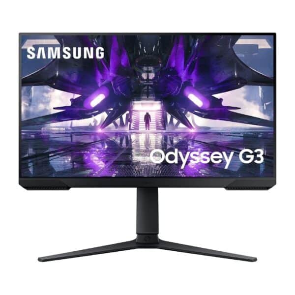 Samsung 24-Inch Gaming Monitor – Flat Design, 1920×1080 Resolution, 1ms Response Time, 165Hz Refresh Rate, Game Mode, FreeSync Premium, Eye Care