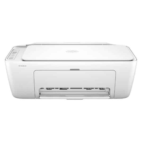 HP DeskJet Ink Advantage 2875 AIO Printer, Print, Copy, Scan, Up to 7.5ppm Print Speed, 1200 x 1200 DPI Print Resolution, Contact Image Sensor Scan Technology, White | 60K47C