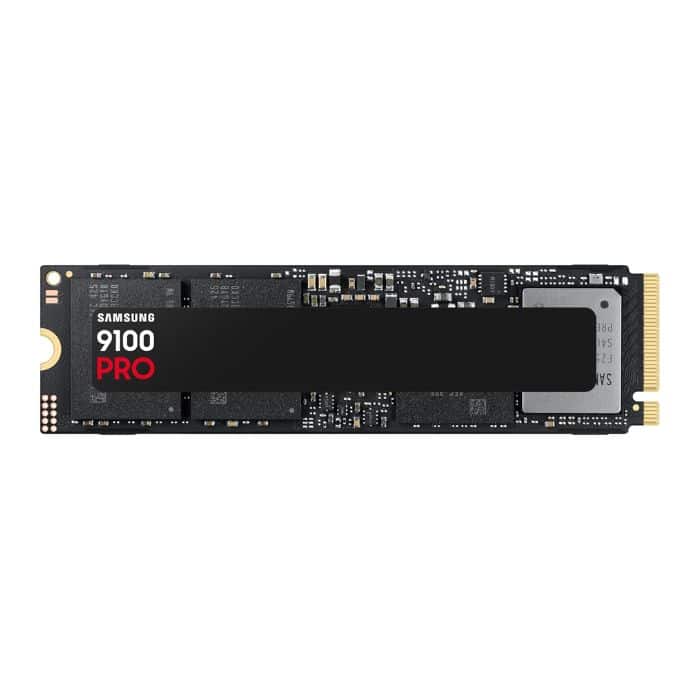 052862840003 Samsung SSD 9100 PRO 2TB – PCIe 5.0x4 M.2 2280, Up to 14,800MB/s Sequential Read Speed - Image 1