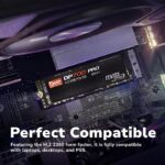 DATO DP700Pro 512GB M.2 2280 SSD – PCIe Gen3x4 NVMe, Up to 3300MB/s Read & 3100MB/s Write - Image 3