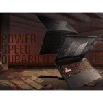 ⁦لاب توب اسوس توف جيمنج FA506NCR-HN044W رايزن 7 7435HS، 16 جيجابايت رام، 512 جيجابايت SSD، شاشة 15.6 بوصة FHD، RTX 3050 4GB، ويندوز 11 هوم - اسود⁩ - الصورة ⁦3⁩