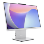 ⁦كمبيوتر لينوفو نييو 50a-24 G5 كلي في واحد (F0HN00CYKS) معالج انتل كور آي 5-13420H، الرامات 16 جيجابايت، سعة التخزين 512 جيجابايت SSD، شاشة 23.8 بوصة تعمل باللمس فل اتش دي، ضمان سنتين، رمادي، نظام التشغيل دوس⁩ - الصورة ⁦2⁩