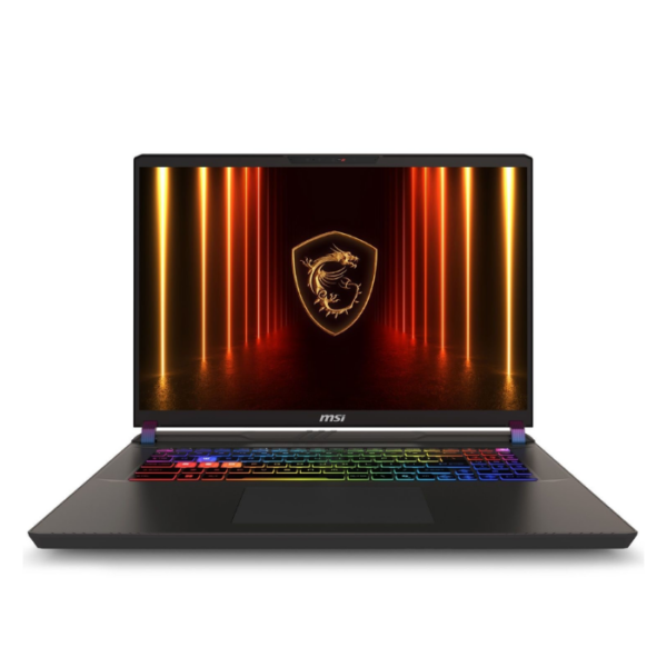 لابتوب الالعاب MSI Vector 17 HX AI - مع معالج Core Ultra 9-275HX/ذاكرة RAM بسعة 32جيجابايت/ قرص SSD بسعة 1 تيرابايت/ بطاقة رسومات Nvidia GeForce RTX 5090 بسعة 24 جيجابايت/بشاشة 17 بوصة/ نظام تشغيل (بدون ويندوز)